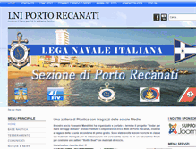 Tablet Screenshot of lniportorecanati.it
